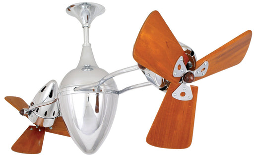 Matthews Fan Company - AR-CR-WD - Ceiling Fan - Ar Ruthiane - Polished Chrome