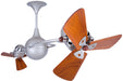 Matthews Fan Company - IV-BN-WD - Ceiling Fan - Italo Ventania - Brushed Nickel