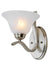 Trans Globe Imports - 2825 BN - One Light Wall Sconce - Hollyslope - Brushed nickel