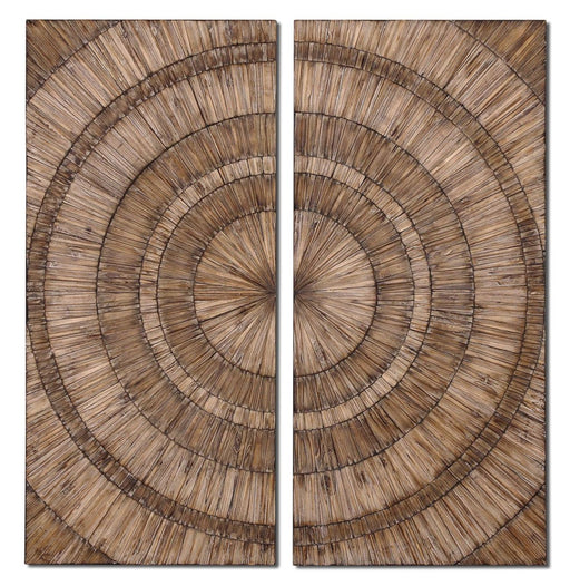 Uttermost - 07636 - Wall Art - Lanciano - Natural Wood Chips w/Burnished