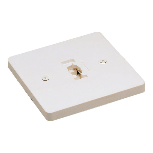 Nora Lighting - NT-319W - Monopoint Canopy Feed, 1 Circuit Track, Line Voltage - Track - White