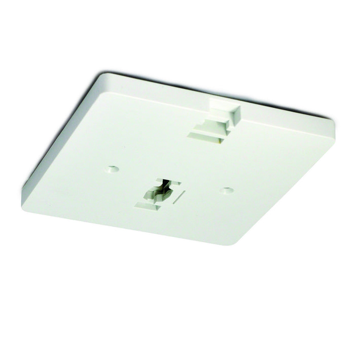Nora Lighting - NT-337W - Monopoint Canopy Feed For Low Voltage Track Head - Track - White