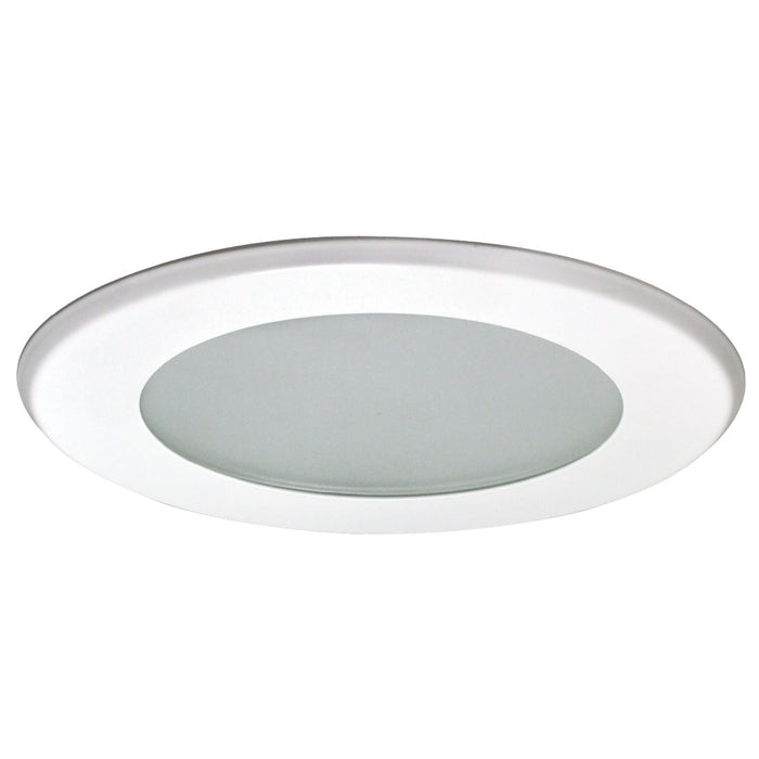 Nora Lighting - NT-5026W - 5`` Flat Lens W/ Metal Trim & Bracket - Recessed - White