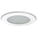 Nora Lighting - NT-5026W - 5`` Flat Lens W/ Metal Trim & Bracket - Recessed - White