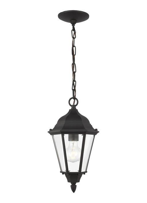 Generation Lighting - 60938-12 - One Light Outdoor Pendant - Black