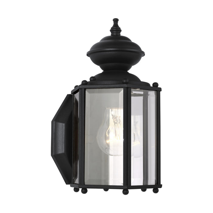 Generation Lighting - 8507-12 - One Light Outdoor Wall Lantern - Classico - Black