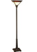 Meyda Tiffany - 128955 - One Light Torchiere - Mission - Mahogany Bronze