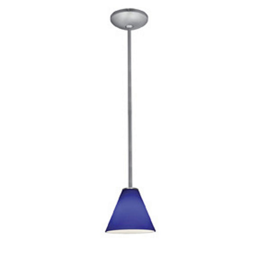 Access - 28004-1R-BS/COB - One Light Pendant - Martini - Brushed Steel