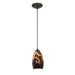 Access - 28012-1C-ORB/ICA - One Light Pendant - Champagne - Oil Rubbed Bronze