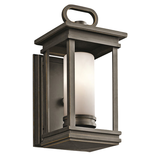 Kichler - 49474RZ - One Light Outdoor Wall Mount - South Hope - Rubbed Bronze