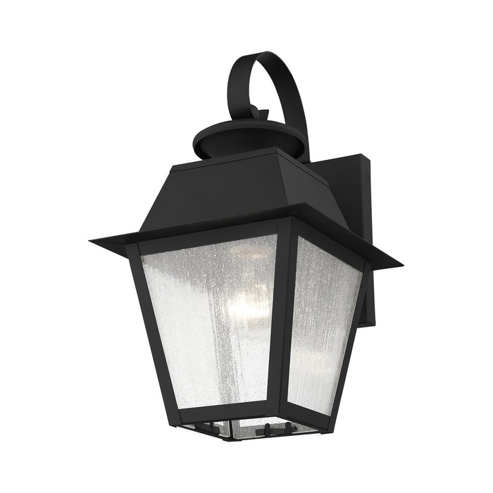 Mansfield Outdoor Wall Lantern-Exterior-Livex Lighting-Lighting Design Store