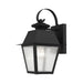 Livex Lighting - 2162-04 - One Light Outdoor Wall Lantern - Mansfield - Black
