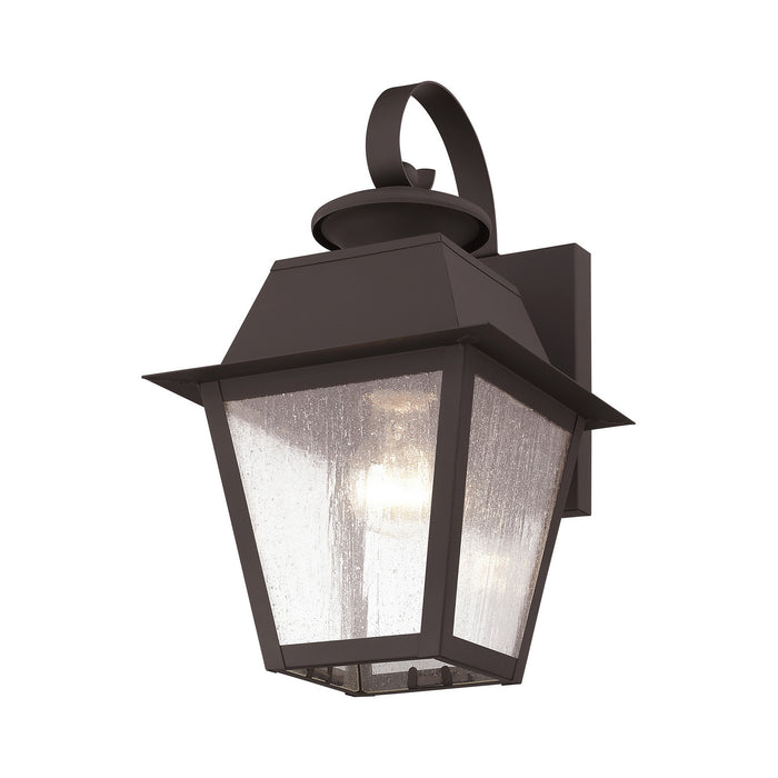 Mansfield Outdoor Wall Lantern-Exterior-Livex Lighting-Lighting Design Store