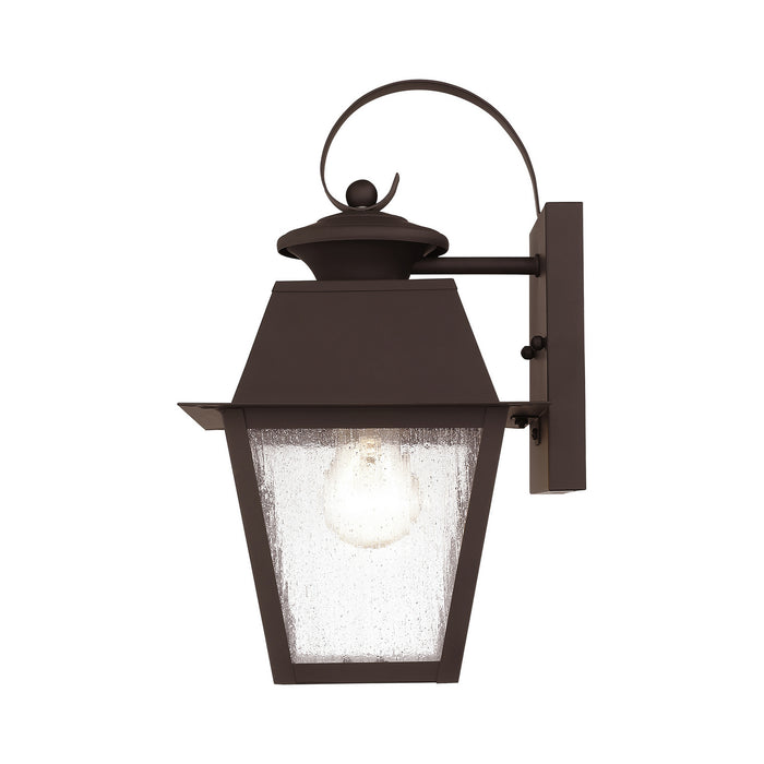 Mansfield Outdoor Wall Lantern-Exterior-Livex Lighting-Lighting Design Store