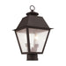 Mansfield Outdoor Post Lantern-Exterior-Livex Lighting-Lighting Design Store