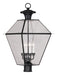 Livex Lighting - 2388-04 - Four Light Outdoor Post Lantern - Westover - Black