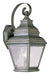 Livex Lighting - 2601-29 - One Light Outdoor Wall Lantern - Exeter - Vintage Pewter