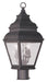 Livex Lighting - 2603-07 - Two Light Outdoor Post Lantern - Exeter - Bronze