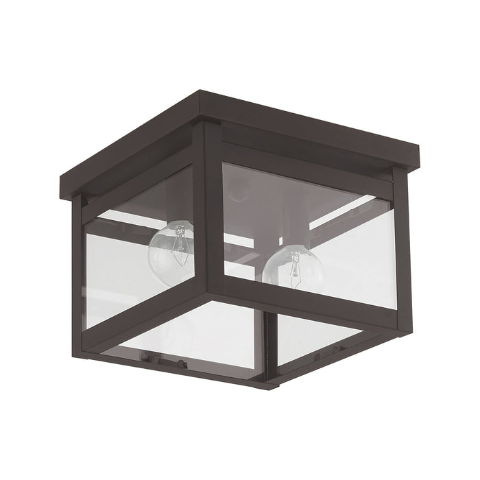 Milford Ceiling Mount-Flush Mounts-Livex Lighting-Lighting Design Store