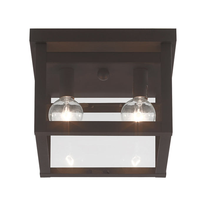 Milford Ceiling Mount-Flush Mounts-Livex Lighting-Lighting Design Store