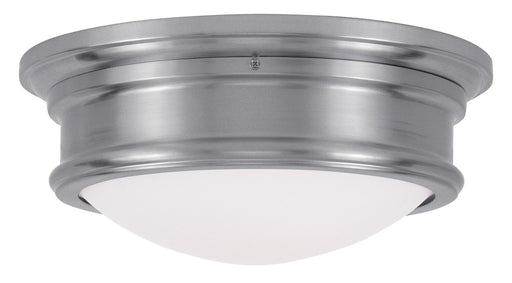 Livex Lighting - 7342-91 - Two Light Ceiling Mount - Astor - Brushed Nickel