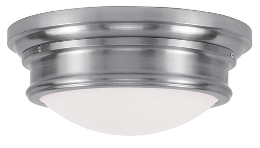 Livex Lighting - 7343-91 - Three Light Ceiling Mount - Astor - Brushed Nickel