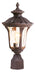 Livex Lighting - 7667-58 - One Light Outdoor Post-Top Lanterm - Oxford - Imperial Bronze