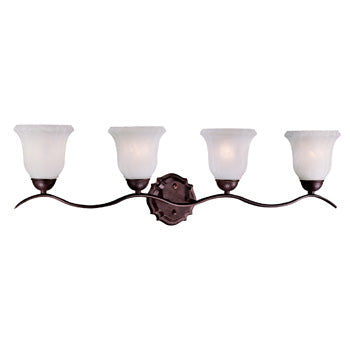 Minka-Lavery - 6644A-156-PL - Four Light Bath Lamp - Marche - Noble Bronze