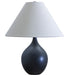 House of Troy - GS200-BM - One Light Table Lamp - Scatchard - Black Matte