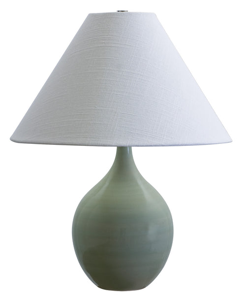 House of Troy - GS200-CG - One Light Table Lamp - Scatchard - Celadon