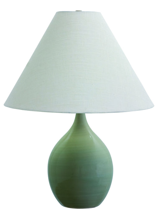 House of Troy - GS300-CG - One Light Table Lamp - Scatchard - Celadon