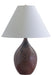 House of Troy - GS400-DR - One Light Table Lamp - Scatchard - Decorated Red