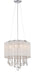 Avenue Lighting - HF1501-WHT - Eight Light Dual Mount/Flush & Hanging - Beverly Dr. - White Silk String