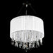 Avenue Lighting - HF1502-WHT - 12 Light Dual Mount/Flush & Hanging - Beverly Dr. - White Silk String