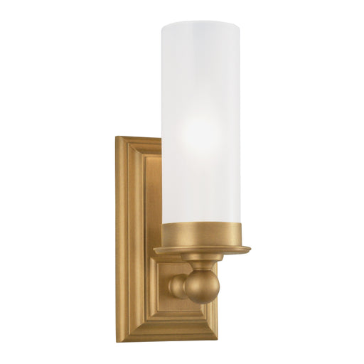 Norwell Lighting - 9730-AG-MO - One Light Wall Sconce - Richmond 1 Light Sconce - Aged Brass