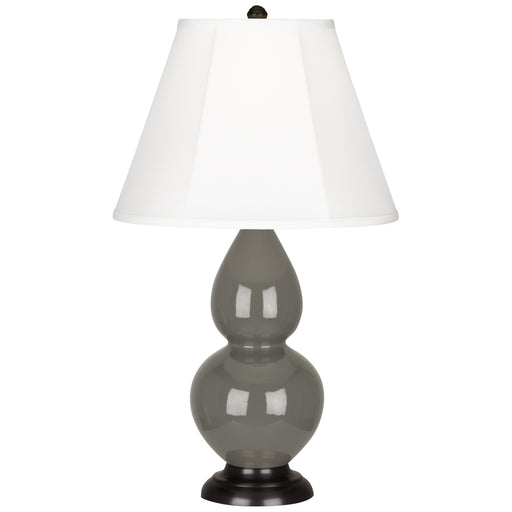 Robert Abbey - CR11 - One Light Accent Lamp - Small Double Gourd - Ash Glazed Ceramic w/ Deep Patina Brinzeed