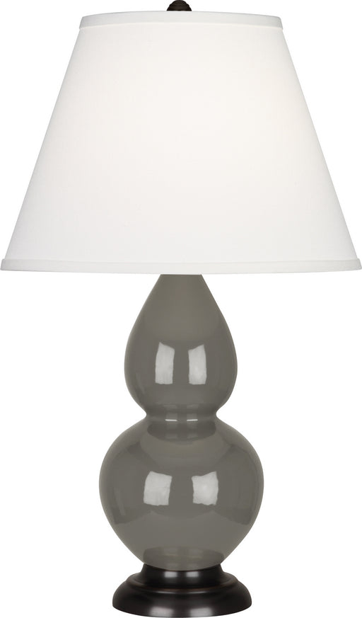 Robert Abbey - CR11X - One Light Accent Lamp - Small Double Gourd - Ash Glazed Ceramic w/ Deep Patina Brinzeed