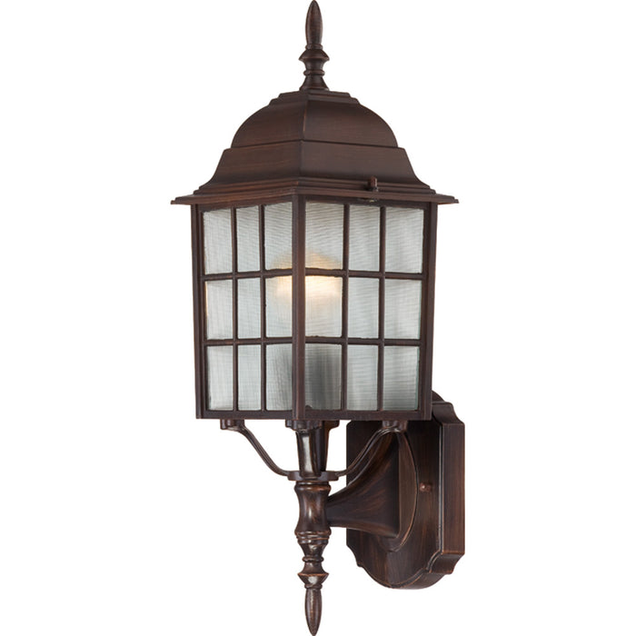 Nuvo Lighting - 60-4902 - One Light Wall Lantern - Adams - Rustic Bronze