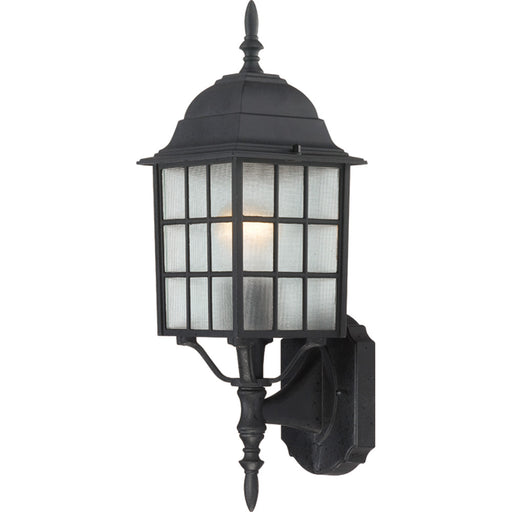 Nuvo Lighting - 60-4903 - One Light Wall Lantern - Adams - Textured Black