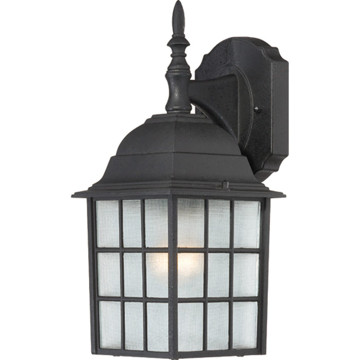 Nuvo Lighting - 60-4906 - One Light Wall Lantern - Adams - Textured Black