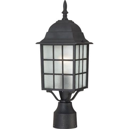 Nuvo Lighting - 60-4909 - One Light Post Lantern - Adams - Textured Black