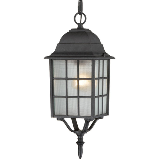 Nuvo Lighting - 60-4913 - One Light Hanging Lantern - Adams - Textured Black