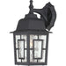 Nuvo Lighting - 60-4923 - One Light Wall Lantern - Banyan - Textured Black