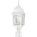 Nuvo Lighting - 60-4927 - One Light Post Lantern - Banyan - White