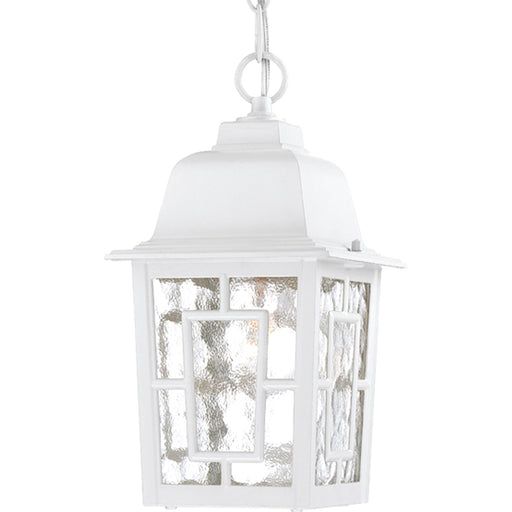 Nuvo Lighting - 60-4931 - One Light Hanging Lantern - Banyan - White