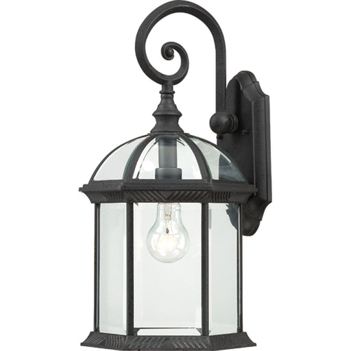 Nuvo Lighting - 60-4966 - One Light Wall Lantern - Boxwood - Textured Black