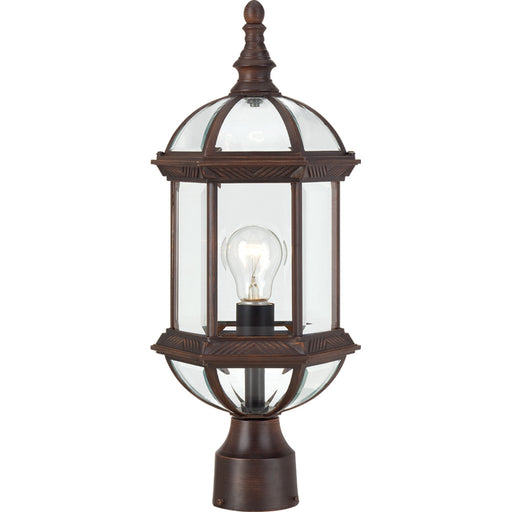Nuvo Lighting - 60-4975 - One Light Post Lantern - Boxwood - Rustic Bronze