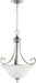 Quorum - 8154-3-64 - Three Light Pendant - Bryant - Classic Nickel