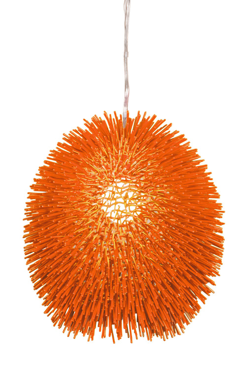 Varaluz - 169P01OR - One Light Pendant - Urchin - Electric Pumpkin