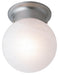 Trans Globe Imports - 3606 BN - One Light Flushmount - Dash - Brushed Nickel